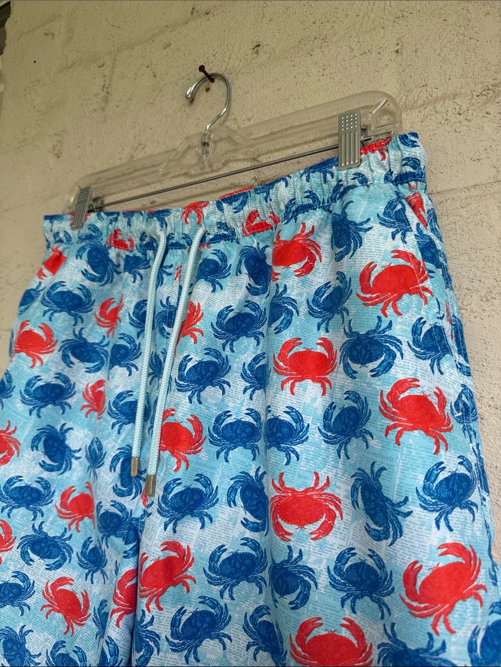 Peter Millar Seaside Collection Blue Crab
Print Swim Trunks Size Large - Picture 4 of 10